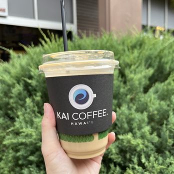 Kai Coffee - small iced kai latte - Coffee & Tea Near Me - Honolulu, Hawaii