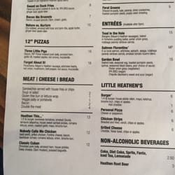Heathen Brewing Feral Public House - Soft open menu