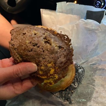 Steak ’n Shake - Grey soggy, double-cheese something. - American Near Me - Frisco, Texas