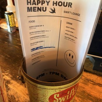 Swift Lounge - happy hour menu - Lounges Near Me - Portland, Oregon Swift Lounge - happy hour menu - Lounges Near Me - Portland, Oregon