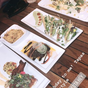 The Cottage - Crab cakes, short rib (I believe) tacos, and scallops - New American Near Me - Sarasota, Florida The Cottage - Crab cakes, short rib (I believe) tacos, and scallops - New American Near Me - Sarasota, Florida