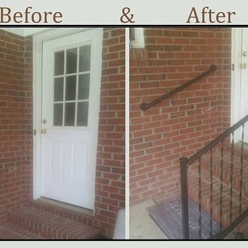 M & M Services - Stair Rail & Grab Bar Installation - Garage Door Services Near Me