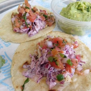 Chido Taco Mercado Style Taqueria - Fish(mahi mahi) Tacos+ Guac & Chips - Tacos Near Me - Raleigh, North Carolina Chido Taco Mercado Style Taqueria - Fish(mahi mahi) Tacos+ Guac & Chips - Tacos Near Me - Raleigh, North Carolina