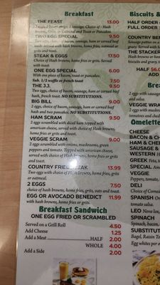 Menu photo 8 Green Owl Boynton Beach, FL