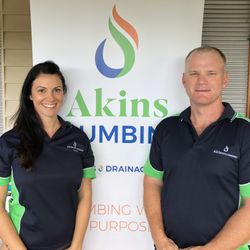 Akins Plumbing - Kathy and Gavin Akins - Business Owners