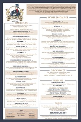 Menu photo 1 Aristocrat Pub & Restaurant Indianapolis, IN Menu photo 1 Aristocrat Pub & Restaurant Indianapolis, IN