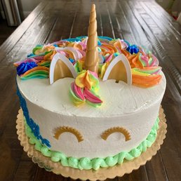 Unicorn cake.
