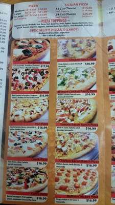 Menu photo 4 Gusto's Pizza Delmar, NY
