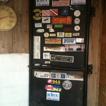 Sofie's Double S Saloon - a refrigerator with stickers on it - Dive Bars Near Me - McAllen, Texas Sofie's Double S Saloon - a refrigerator with stickers on it - Dive Bars Near Me - McAllen, Texas