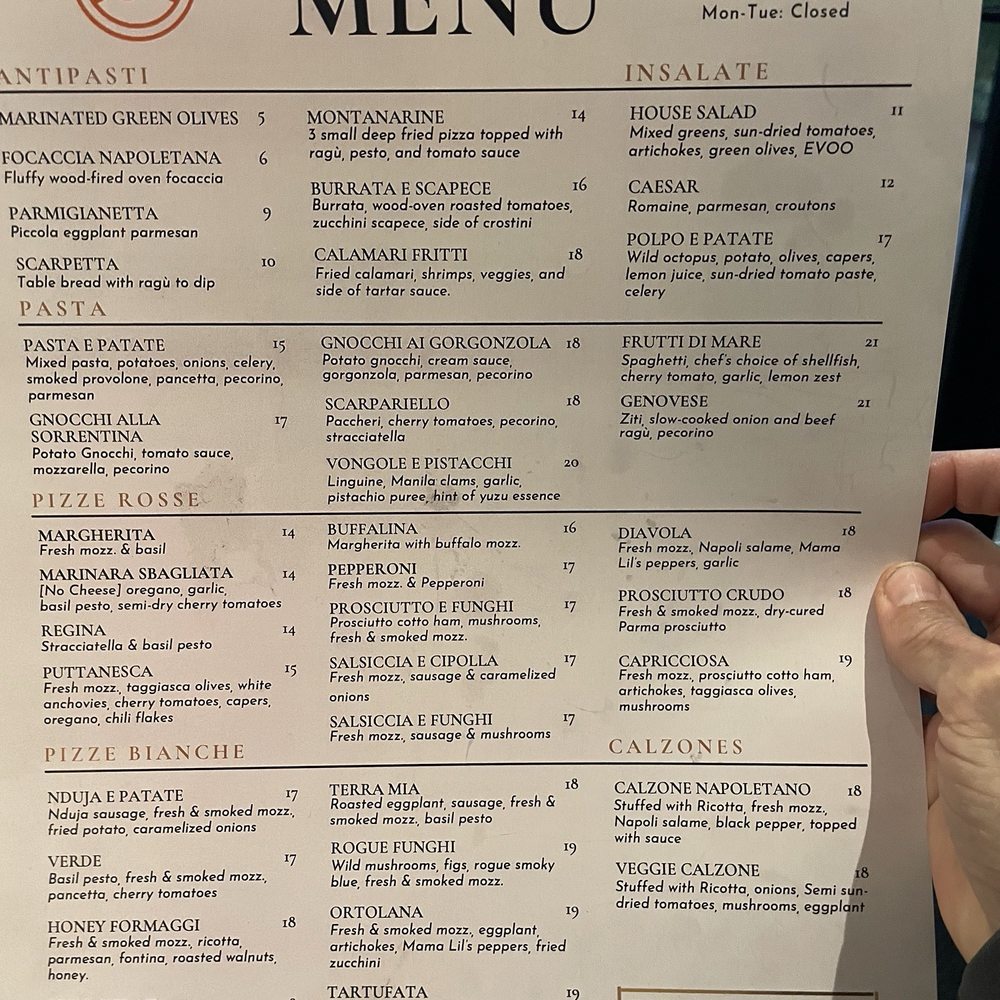 La Sorrentina - Pizza Near Me - Vancouver, Washington