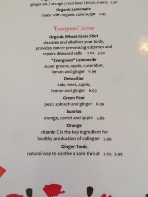 Menu photo 7 Cafe Evergreen Nokomis, FL