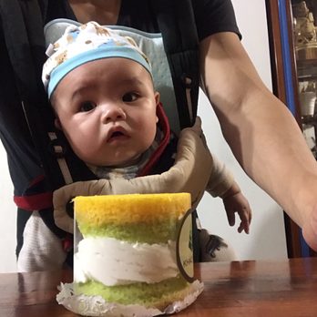 Khao Nom - The pandan cake $6 - Desserts Near Me - Elmhurst, New York