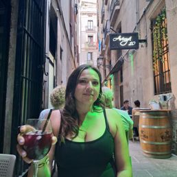 I ordered a delicious Tinto de Verano and a Paella de mariscos.  GWAO!