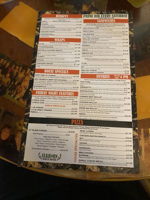 Menu photo 3 The Elkhorn Grill Vanderbilt, MI