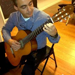 Tony at Zen Guitar Studio -  expert guitar lessons in Baltimore.