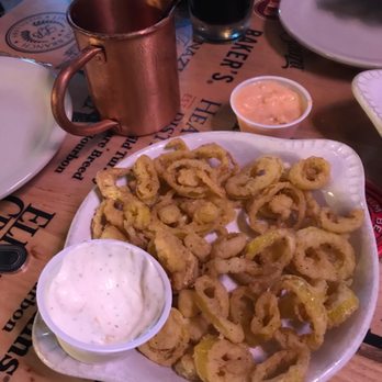 The Old Talbott Tavern - BEST Fried Banana Peppers I've ever had!!  Dipping sauce rocks! - Bars Near Me - Bardstown, Kentucky