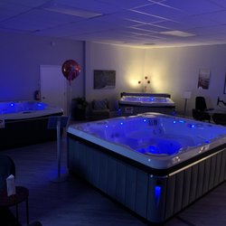 Our new Utopia Village here at the Hot Tub Wherehouse.