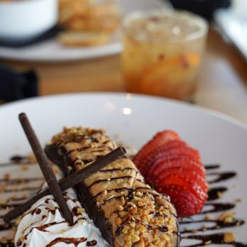 The Aviator - a plate of dessert - American Near Me - Cleveland, Ohio The Aviator - a plate of dessert - American Near Me - Cleveland, Ohio