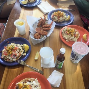 Coconuts Fish Cafe - Our spread! - Seafood Near Me - Kihei, Hawaii