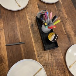 Blend Candle Co - Mixing table