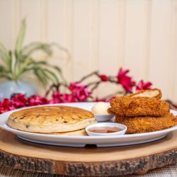 The Vegan Joint - All-day vegan brunch in Downtown LA. Try our crispy vegan chicken with fluffy pancakes and warm maple syrup.