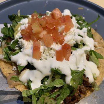 La Campana Mexican & Seafood Restaurant - Tostada de carne asada - Mexican Near Me - Orlando, Florida