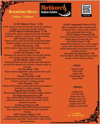 Menu photo 2 Herbivore Indian Cuisine Washington, DC, DC