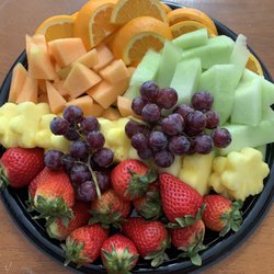 Edible Arrangements - Fruit platter. So much fresher than those sold at super markets!!