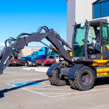 Global Machinery - Mecalac 7MWR Wheel Excavator Loader - Trailer Dealers Near Me - Denver, Colorado Global Machinery - Mecalac 7MWR Wheel Excavator Loader - Trailer Dealers Near Me - Denver, Colorado