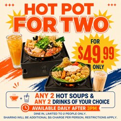 Limited time offer! Available for dine-in daily after 3pm. Other restrictions apply.