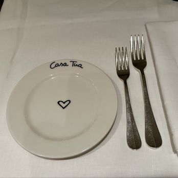 Casa Tua - Cute plating - Italian Near Me - New York, New York Casa Tua - Cute plating - Italian Near Me - New York, New York
