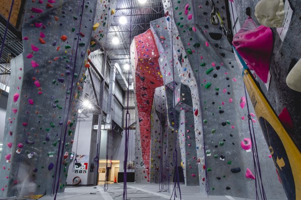 Intro to climbing - Want to learn what climbing is all about? Our Introduction to Rock Climbing class will teach you the ins and outs of our facility and let you experience bouldering and top rope climbing for yourself. Our instructors will walk you through what bouldering on the shorter, steeper walls is all about and will also do all of the rope work for you on the taller walls. No experience necessary. Grab a friend and join us! Intro to climbing - Want to learn what climbing is all about? Our Introduction to Rock Climbing class will teach you the ins and outs of our facility and let you experience bouldering and top rope climbing for yourself. Our instructors will walk you through what bouldering on the shorter, steeper walls is all about and will also do all of the rope work for you on the taller walls. No experience necessary. Grab a friend and join us!