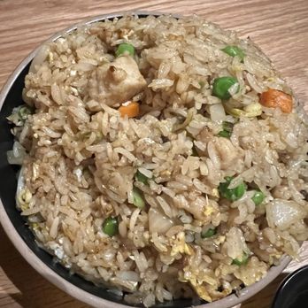 Potsticker - Chicken and shrimp fried rice. 3.5/5 stars - Asian Fusion Near Me - Saint Paul, Minnesota