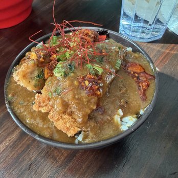Gyo Gyo En - "Osaka Style" Chicken Katsu Curry Donburi - Japanese Near Me - Seattle, Washington Gyo Gyo En - "Osaka Style" Chicken Katsu Curry Donburi - Japanese Near Me - Seattle, Washington