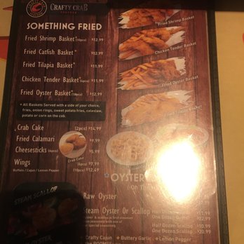 Crafty Crab - Menu - Seafood Near Me - Pearland, Texas Crafty Crab - Menu - Seafood Near Me - Pearland, Texas