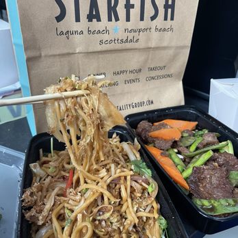 Starfish - 8/2026 takeout chow mein and Mongolian beef, great flavors - Asian Fusion Near Me - Newport Beach, California Starfish - 8/2026 takeout chow mein and Mongolian beef, great flavors - Asian Fusion Near Me - Newport Beach, California