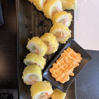 Tako Sushi - Susan Roll with spicy mayo and eel sauce - Sushi Bars Near Me - Columbia, South Carolina Tako Sushi - Susan Roll with spicy mayo and eel sauce - Sushi Bars Near Me - Columbia, South Carolina