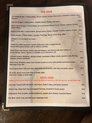 Menu photo 3 Village Pub Asheville, NC Menu photo 3 Village Pub Asheville, NC