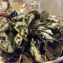 Les Tamaris - Moules frites au fromage Corse
