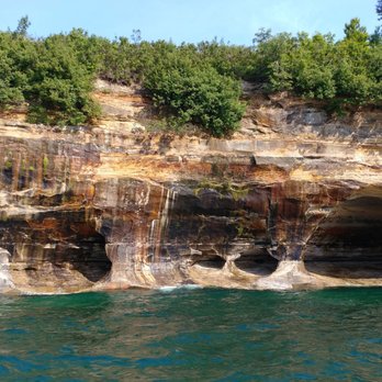Pictured Rocks Cruises - Caves, colors and trees - Boating Near Me - Munising, Michigan Pictured Rocks Cruises - Caves, colors and trees - Boating Near Me - Munising, Michigan