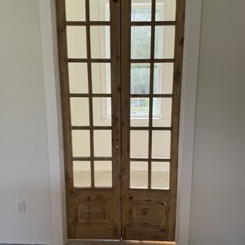 Vaden Construction - Custom (Recycled 100yr old doors) door installation - Handyman Near Me - Keystone Heights, Florida Vaden Construction - Custom (Recycled 100yr old doors) door installation - Handyman Near Me - Keystone Heights, Florida
