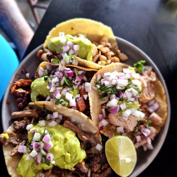 Tacos & Tequila - Four tacos (ordered in any quantity you want, I believe). - Mexican Near Me - Menifee, California Tacos & Tequila - Four tacos (ordered in any quantity you want, I believe). - Mexican Near Me - Menifee, California