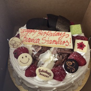 Schubert's Bakery - Romanov cake for my birthday! Just as ordered! Perfection. - Bakeries Near Me - San Francisco, California
