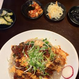 Bulgogi Bowl on glass noodles