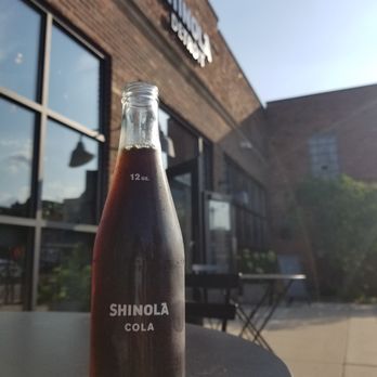 Shinola - Enjoying a Shinola Cola outside Shinola in Detroit!! - Leather Goods Near Me - Detroit, Michigan Shinola - Enjoying a Shinola Cola outside Shinola in Detroit!! - Leather Goods Near Me - Detroit, Michigan
