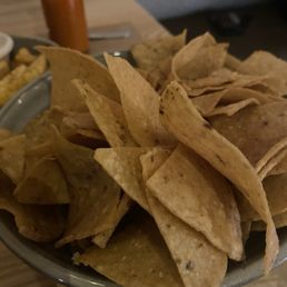 Mexican Street Corn and Guac and Chips