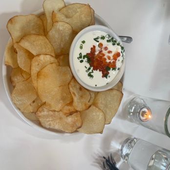 Yang’s Kitchen - Chips with crème fraiche and salmon roe dip. No longer on the menu but should be a staple. Definitely a crowd pleaser. - Asian Fusion Near Me - Alhambra, California Yang’s Kitchen - Chips with crème fraiche and salmon roe dip. No longer on the menu but should be a staple. Definitely a crowd pleaser. - Asian Fusion Near Me - Alhambra, California