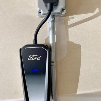 The Wire Men Electrical - Ford Mustang Mach E electrical car charger on NEMA 14-50 outlet - Electricians Near Me The Wire Men Electrical - Ford Mustang Mach E electrical car charger on NEMA 14-50 outlet - Electricians Near Me