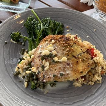 Duke's Malibu - Mac nut crusted fish - New American Near Me - Malibu, California