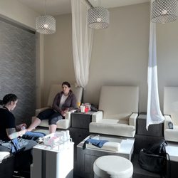 Just For You Salon & Day Spa - Pedicure area. So relaxing and inviting.